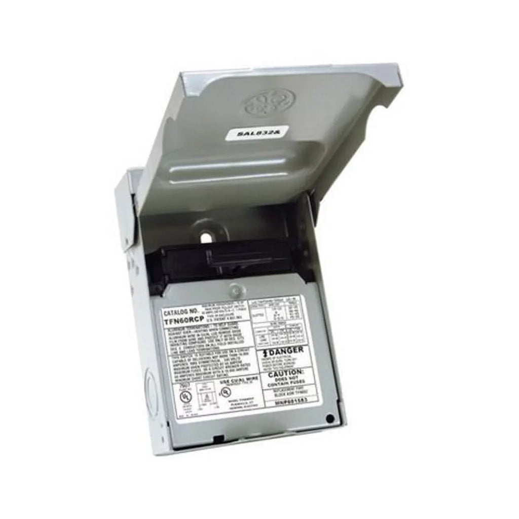 Ac TFN60RCP Tfn60Rcp Disconnect Ge 2-Pole 60 Amps Non-Fusible