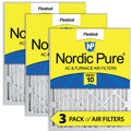 Pure Air Pleated 10 Pack 18x24x2 3 Filters MERV Nordic