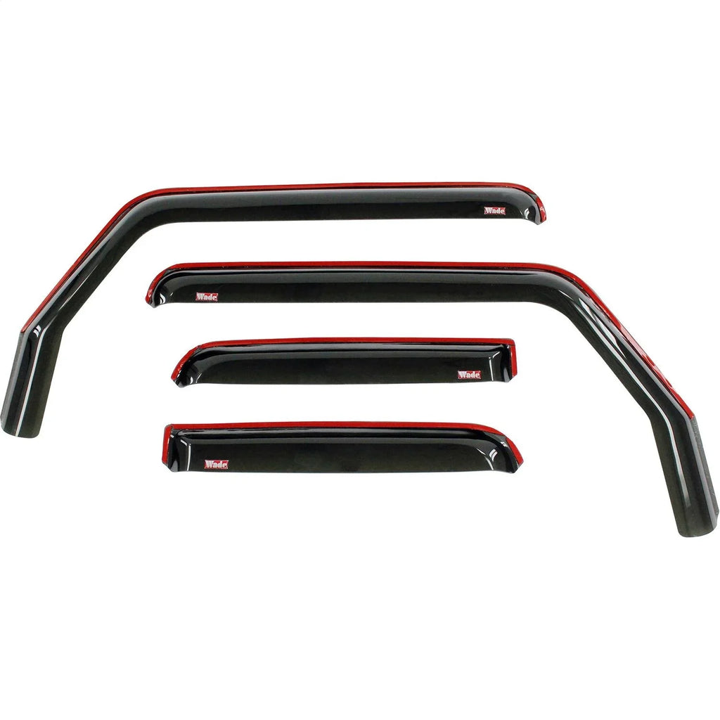 (JL) SPORT, Wind 2018-2019 Fits Wrangler WRANGLER UNLIMITED Deflector 2021 72-51499 JEEP SAHARA WRANGLER 18-23 UNLIMITED JEEP Westin In-Channel Fits select:
