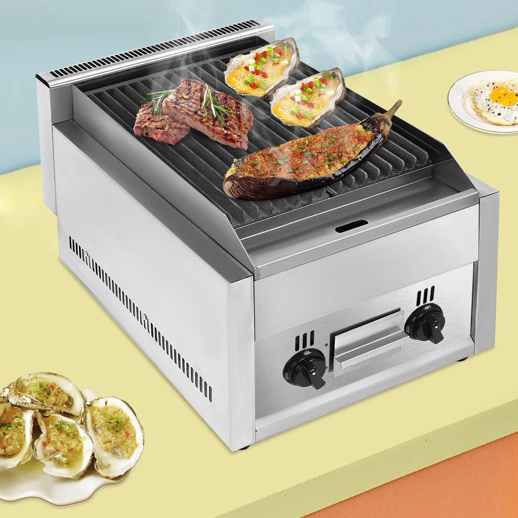 Grills Outdoor/ FY-977 Steel Built-in Grill Stainless Propane Liquid Intdoor Gas