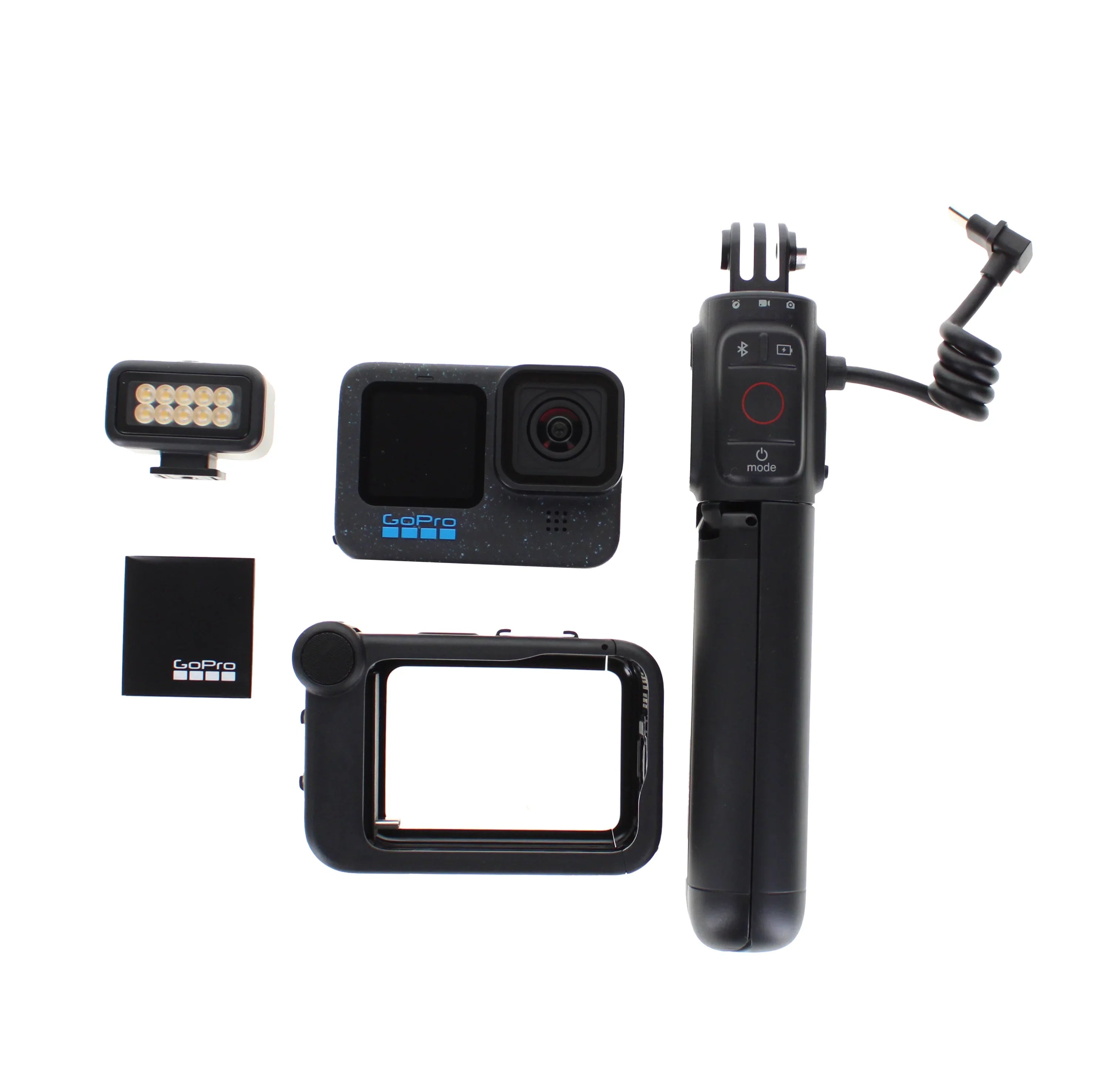 (Battery Enduro Creator 12 Volta Light GoPro Remote), Action Mod, Media Card Extreme Battery Extra Camera 64GB + Pro HERO Waterproof Mod, Grip, Tripod, - - With Edition Battery and