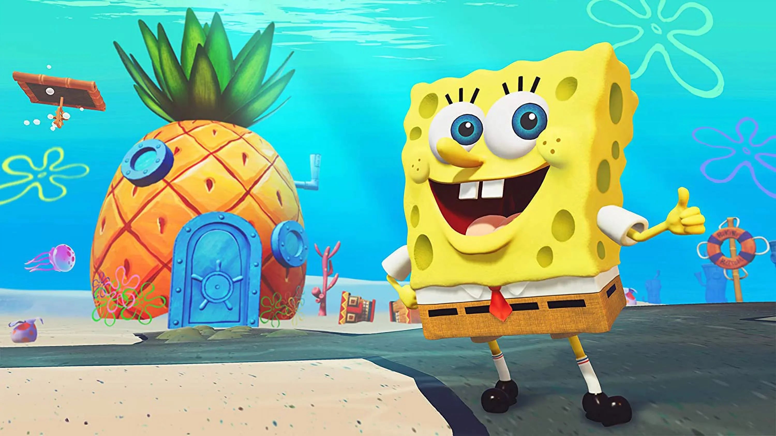 SquarePants: - Bottom Rehydrated, for Switch Nintendo THQ Spongebob Nordic, Bikini Battle