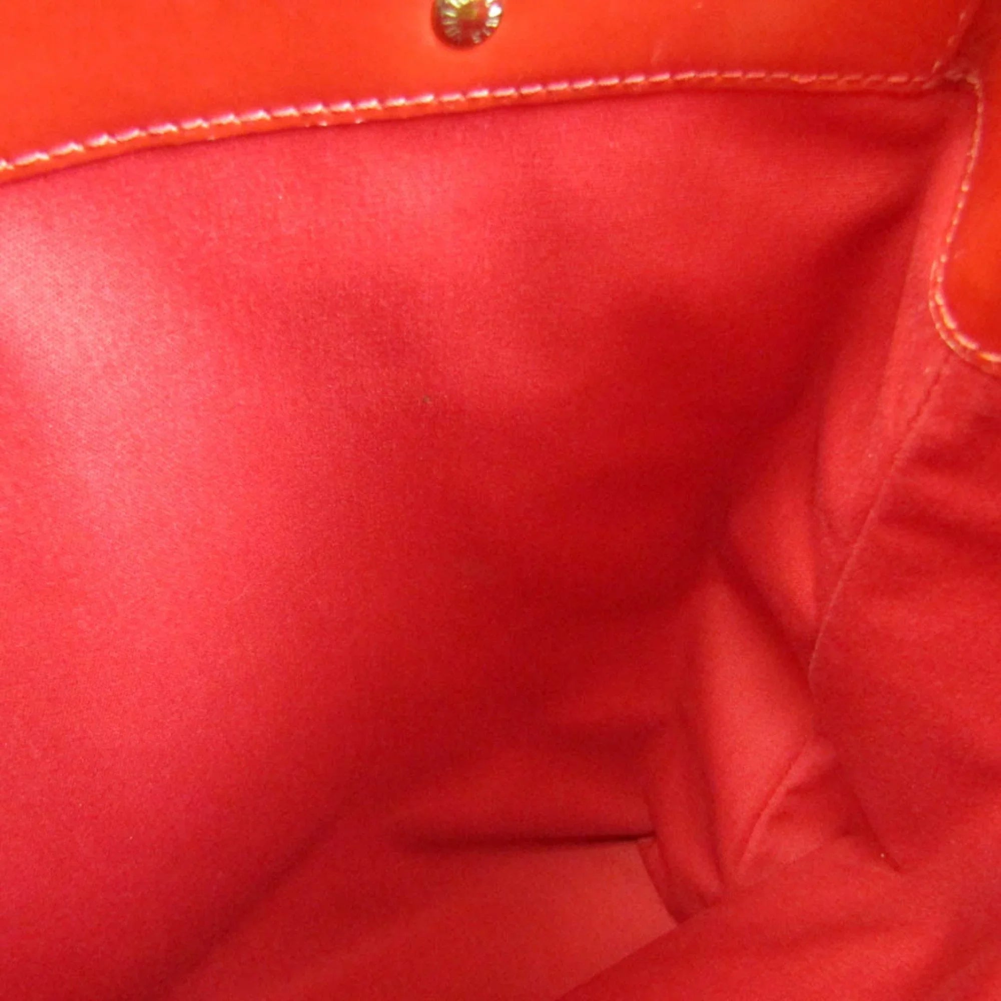(Good) Handbag Pre-Owned Women's M91086 Rouge Reade Monogram Vuitton Louis Vernis MM