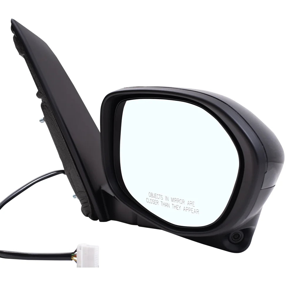 With Black Aftermarket Signal-Memory Passenger Replacement Heat-Camera Right Paint Compatible Match Honda Power 2014-2017 EX/EX-L With Mirror To Odyssey Without Brock