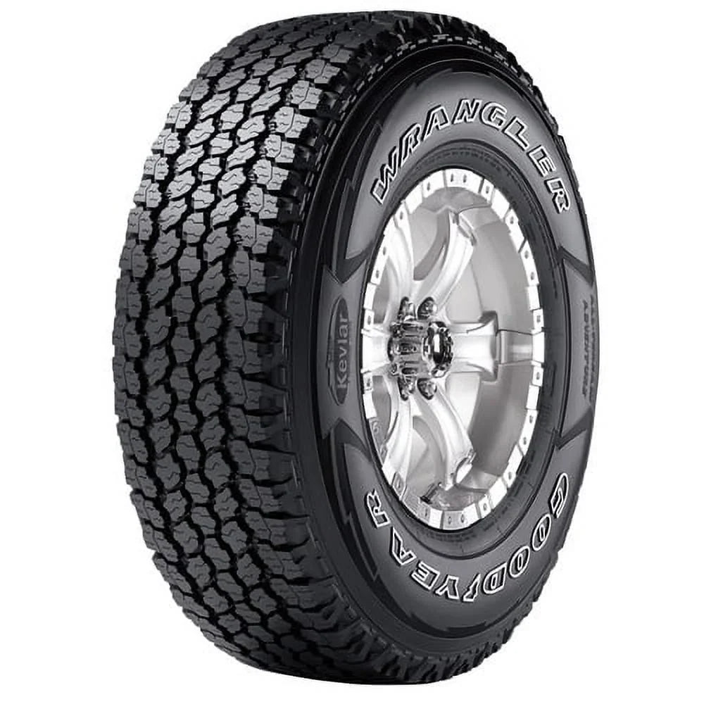 Adventure All 265/50R20 with Light Truck Goodyear 107T Kevlar Wrangler Tire Terrain All-Terrain
