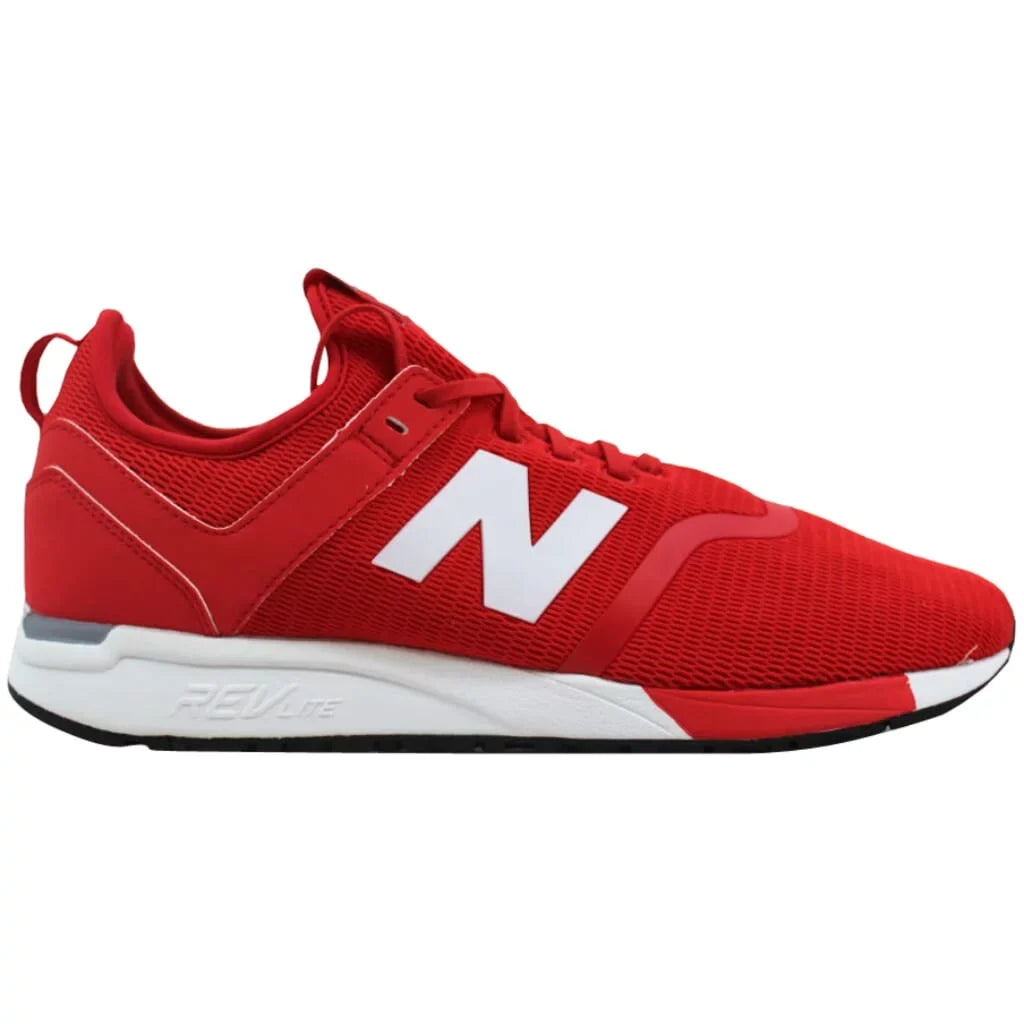 M11/W12.5, Red/White Sneakers, Balance New V1 247 Decon Mens