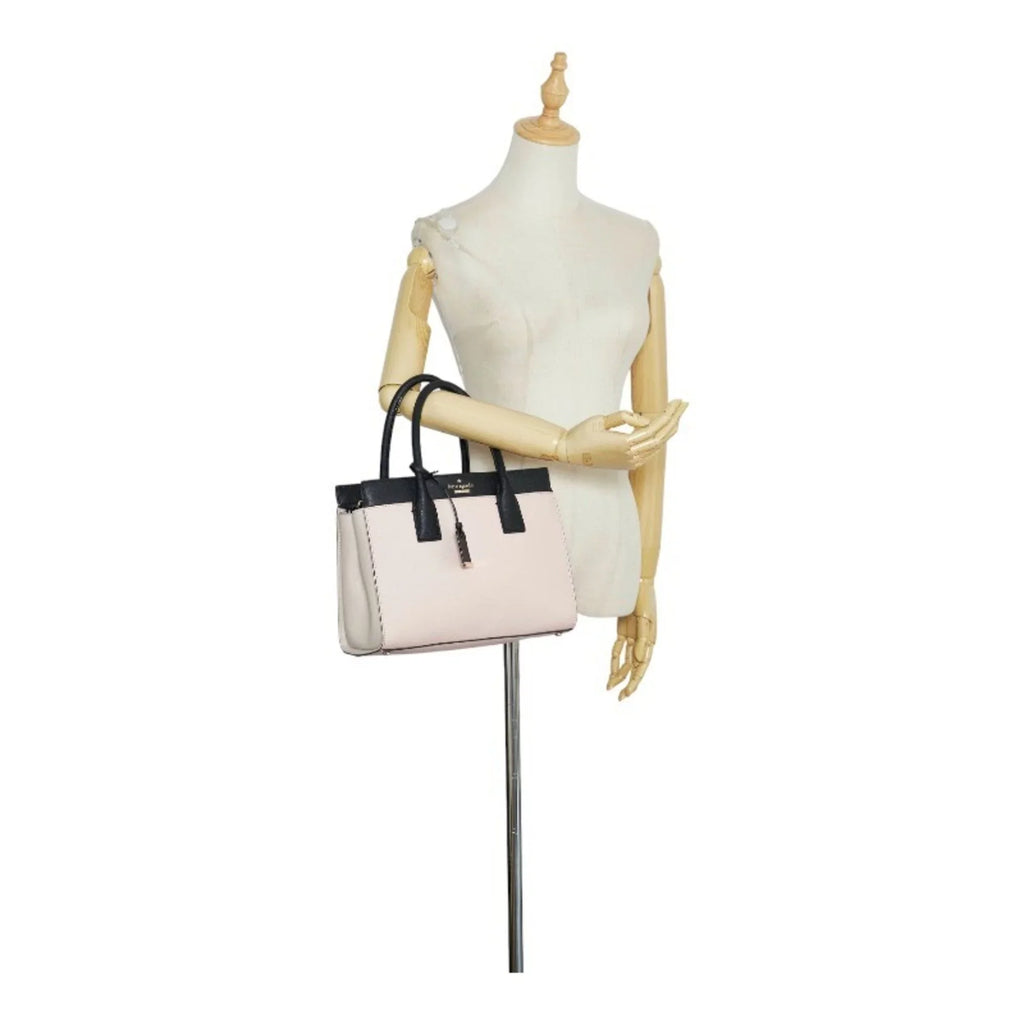pink handbag PXRU5957 STREET spade black CAMERON Spade leather Pre-Owned SMALL Kate (Good) ladies CANDACE