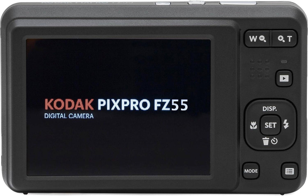 Digital + + Angle Wallet PIXPRO Reader Camera HD and + 28mm Full 16MP Card Cleaning 1080P + LCD Camera Memory Zoom 2.7" Blue 64GB Wide Kodak FZ55 Optical 5X Tripod Video Case Bundle +