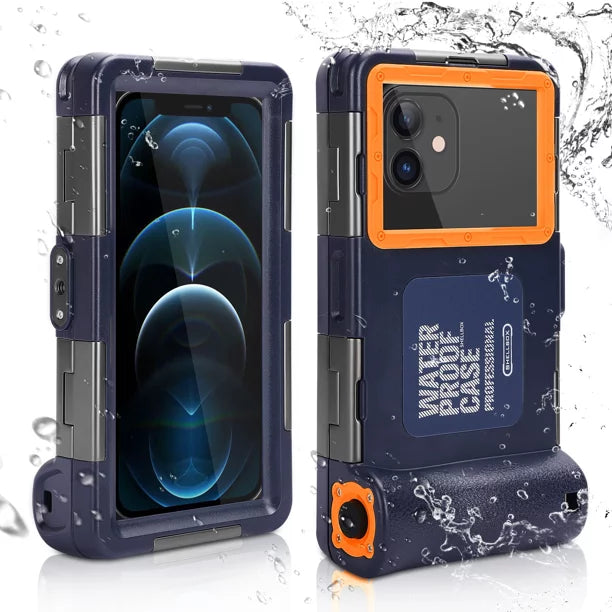 And 9 Mi Snorkeling to 6.9 for Inch Professional Housing Lanyard Up Xiaomi Phones all Protective Waterproof Swimming [15m/50ft] Diving with UrbanX LCD Video Underwater Surfing Case Photo