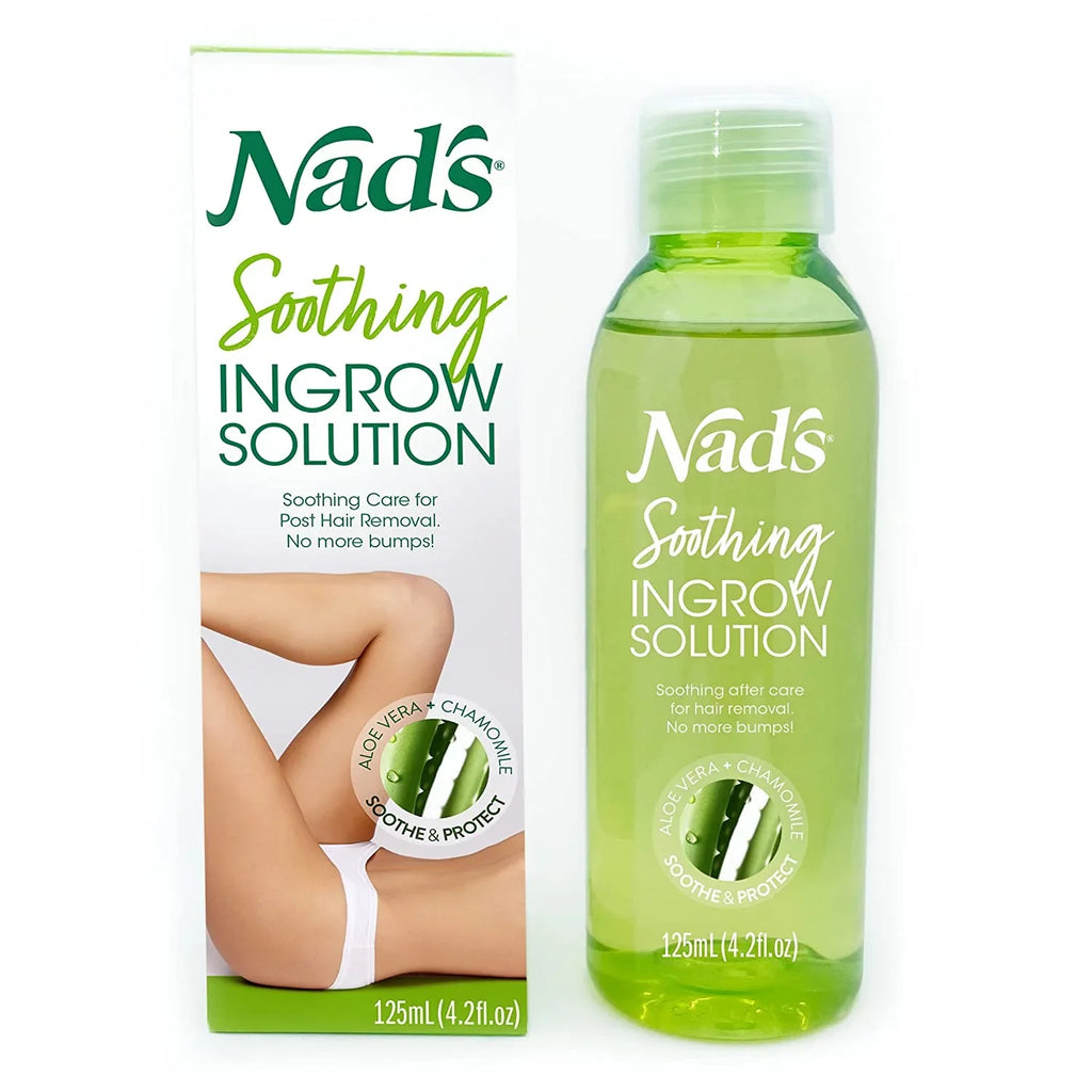Solution - ml) Bumps Men & Shave, Ingrown Waxing, 4.2 Razor oz Serum After Treatment For Treatment Use Nad's & Cream (125 Hair Burn Women Razor