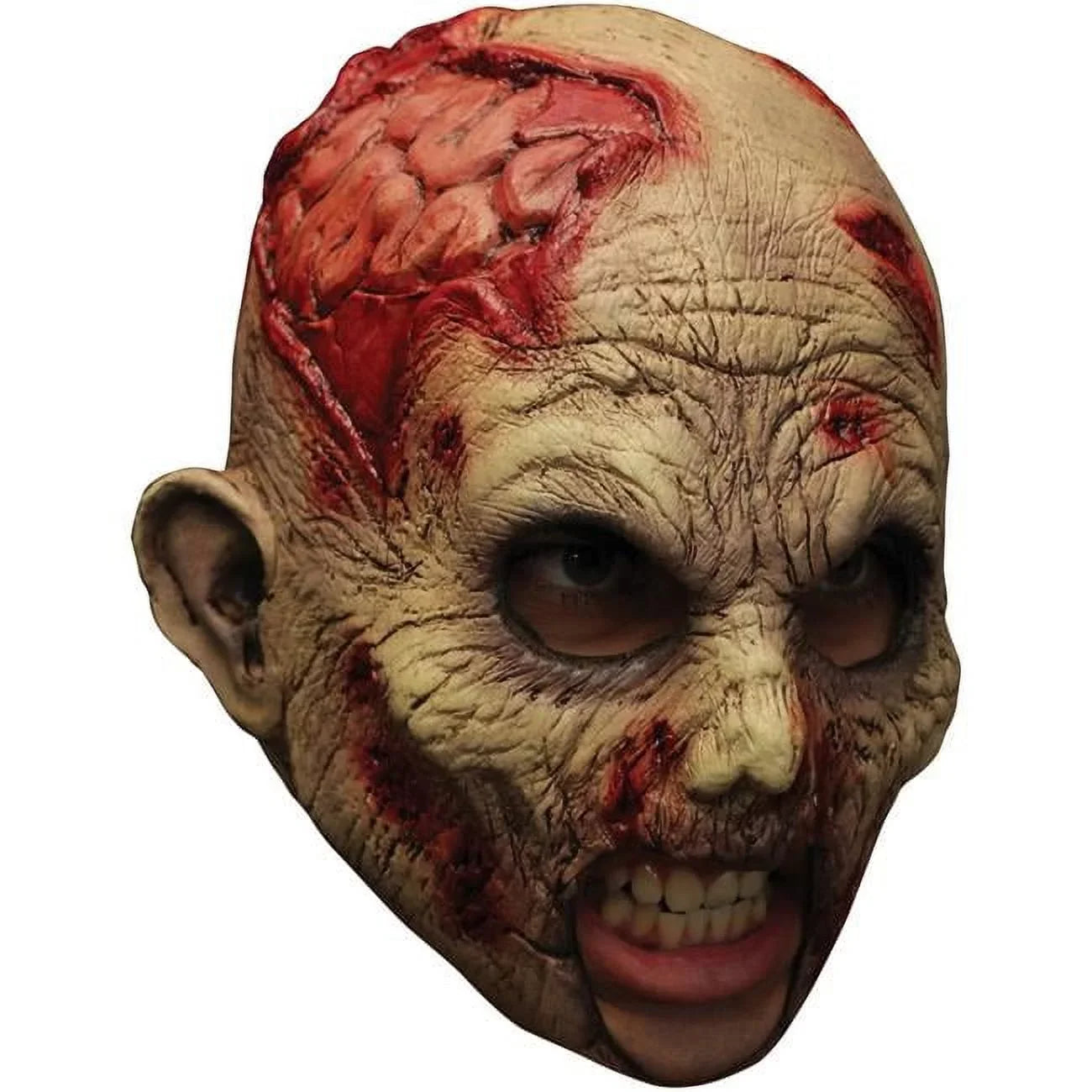 Latex Undead Chinless Mask