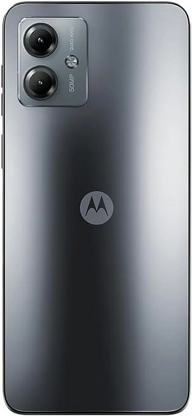 Model Moto | | G14 Rear (4/128GB) Display LTE (2023) 4G 13 SIM | International 6.5" Battery IPS - 5000mAh Camera Android (Steel 50MP Gray) | Dual LDC Motorola
