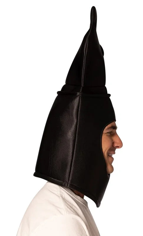 One Size, R1309-OS Costume, Halloween Adult Ultimate Mask BlackBishopChessHeadpiece Imposta Deluxe Rasta