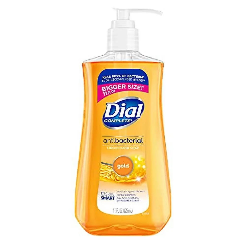fl Liquid Complete 4) Gold, Soap, Hand 11 of oz Dial (Pack Antibacterial