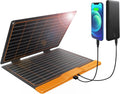 PD2.0 Charger Foldable ETFE Panel Phones IP67 USB Backpacking Emergency Small USB-C FlexSolar 5V Waterproof for Bank Tablets Lightweight Panel Power Hiking Power Solar 20W USB-A Camping Portable