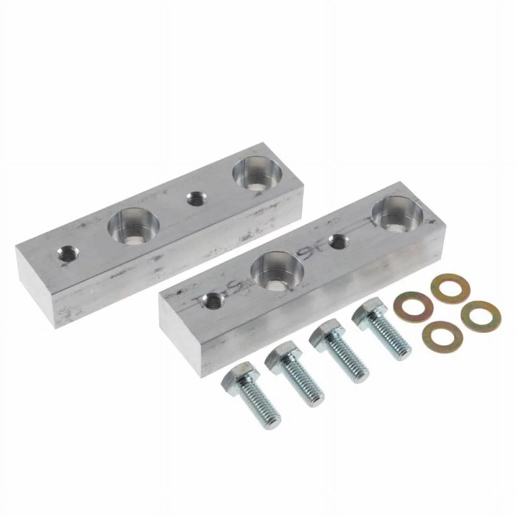 Jeep Drop Kit 1.0in Wrangler JK/JKU Bracket Alum Billet Rear Drop Bar 07-18 Synergy Sway