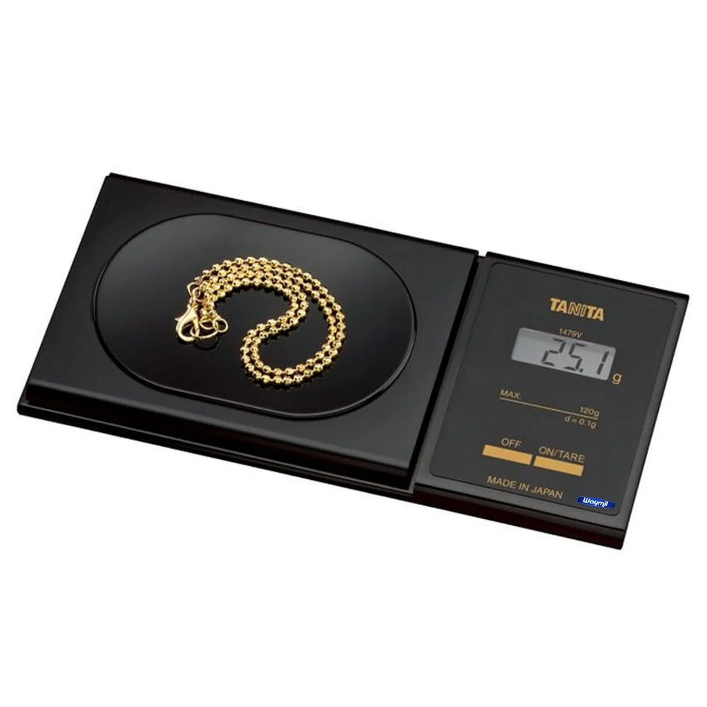 1479V High Jewelry Scale x Weight Gram 0.1g 202-003 Tanita Precision 120g Wa