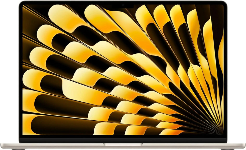 M3with Starlight - and 15" GPU, 8-core 8GB, SSD CPU 10-core Laptop_MacBookAir 2024 512GB