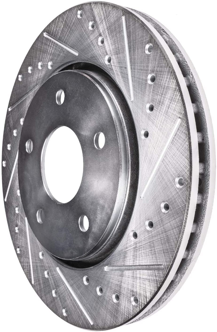 Sport 5 Slotted Replacement Axle 350Z Rogue 11.50" Select S/SV X-Trail 2012-2013 (292mm) Leaf Rear for Brake Nissan G35 Rotors ROGUE NISSAN - and Fits select: Juke Detroit Drilled Infiniti Lug