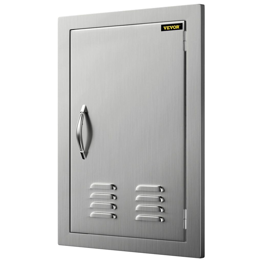 for Stainless Island Vertical Vents inch with Storage 17x24 Access Door Single Steel Door BBQ