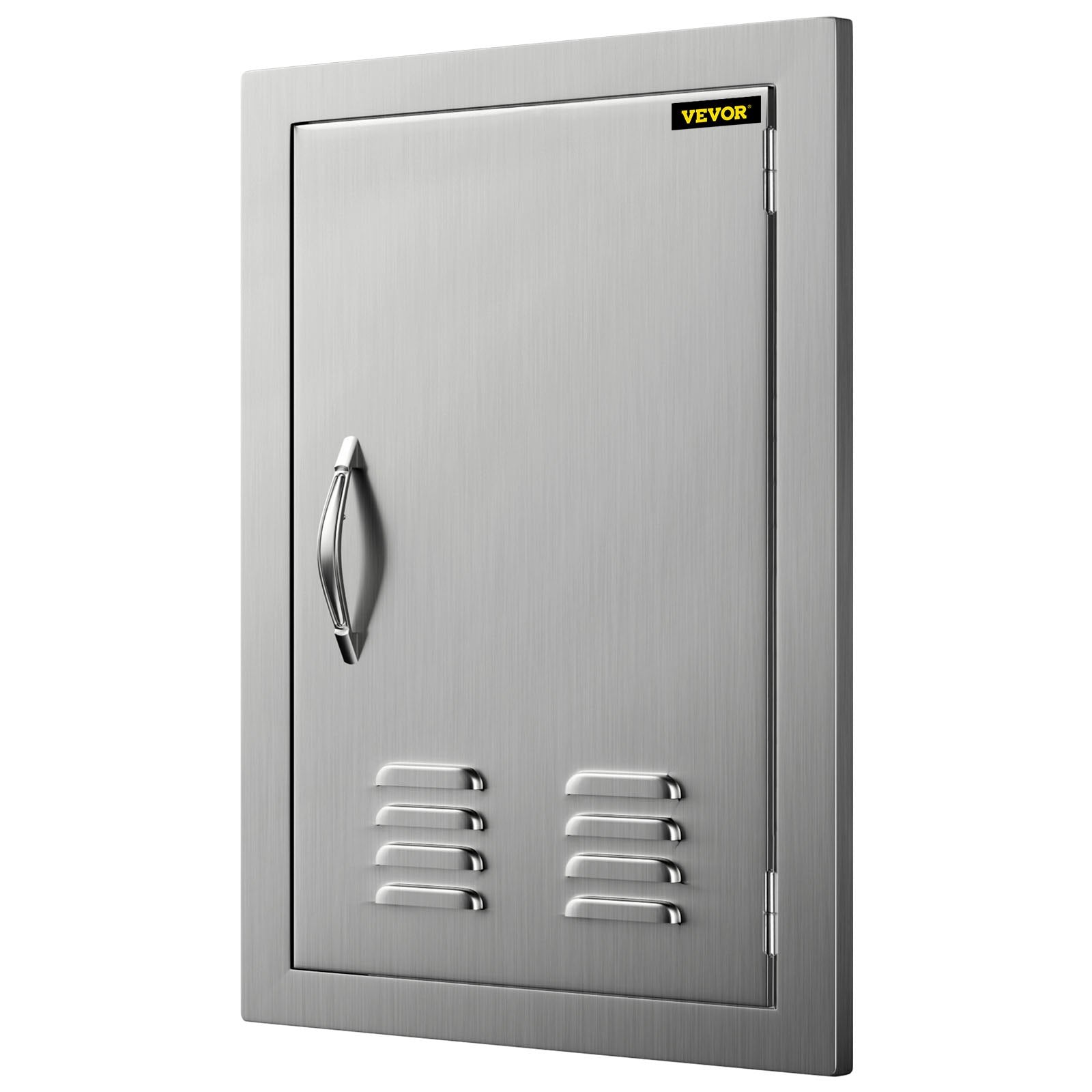 for Stainless Island Vertical Vents inch with Storage 17x24 Access Door Single Steel Door BBQ