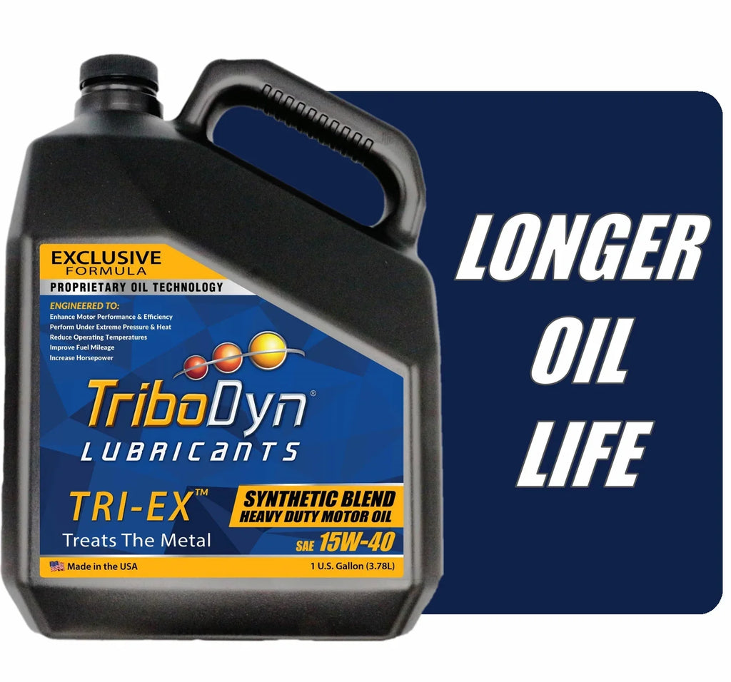 Bottle 15W40 Gallon - Diesel TriboDyn TRI-EX Blend Synthetic Oil