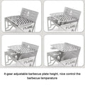 Camping Picnic BBQ Cooking Steel Furnace, for Nebublu Stove Stainless Portable