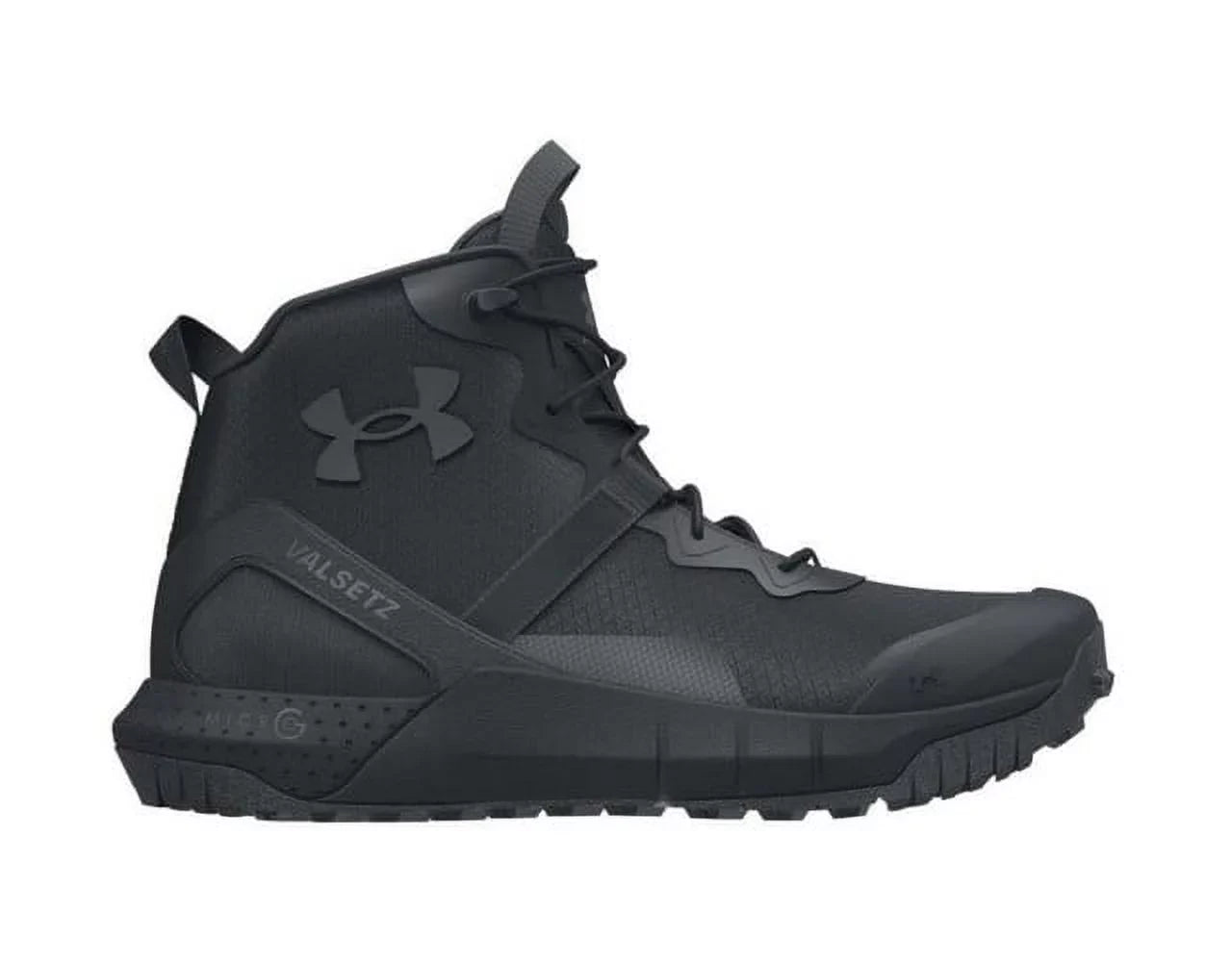 Armour Tactical Gray, (2E) G Micro Valsetz Under Wide Mid Boots, Black/Pitch 9W