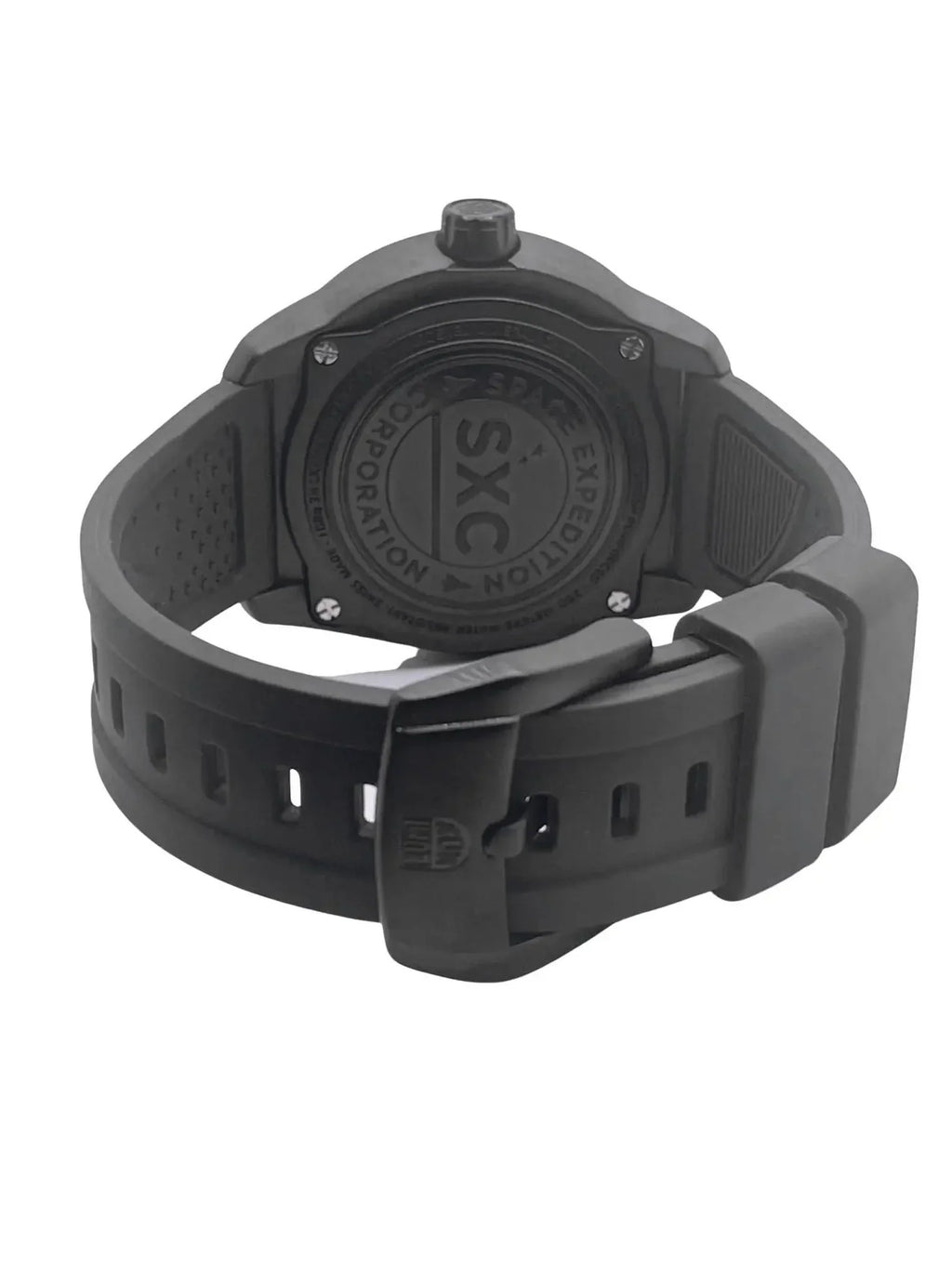 XU.5027 (Good) Pre-owned Quartz Luminox Watch Black SXC Carbon PC Dial Space GMT