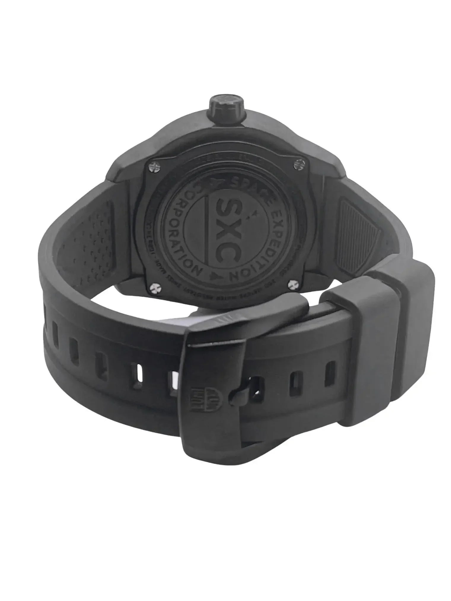 XU.5027 (Good) Pre-owned Quartz Luminox Watch Black SXC Carbon PC Dial Space GMT