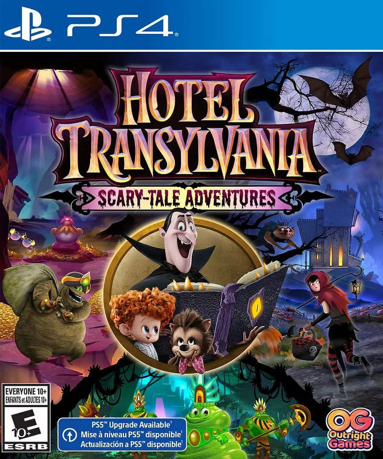 Hotel Scary-Tale Adventures Restored Playstation 2022) (Sony 4, Fighting Game Transylvania: (Refurbished)
