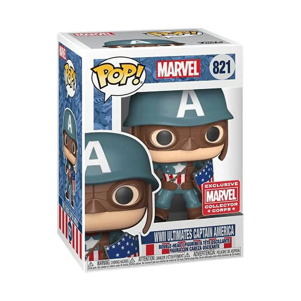 POP! WWII Funko #821 America Ultimate Captain