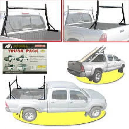Rack for Pickup Cargo Bed Holder Truck Ladder Generic Steel Lumber Adjustable
