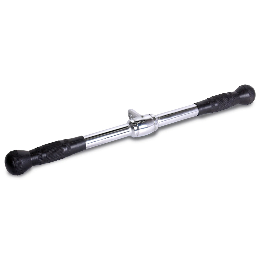 20" Rubber Bar with Cable Handgrips Deluxe CAP Straight Attachment