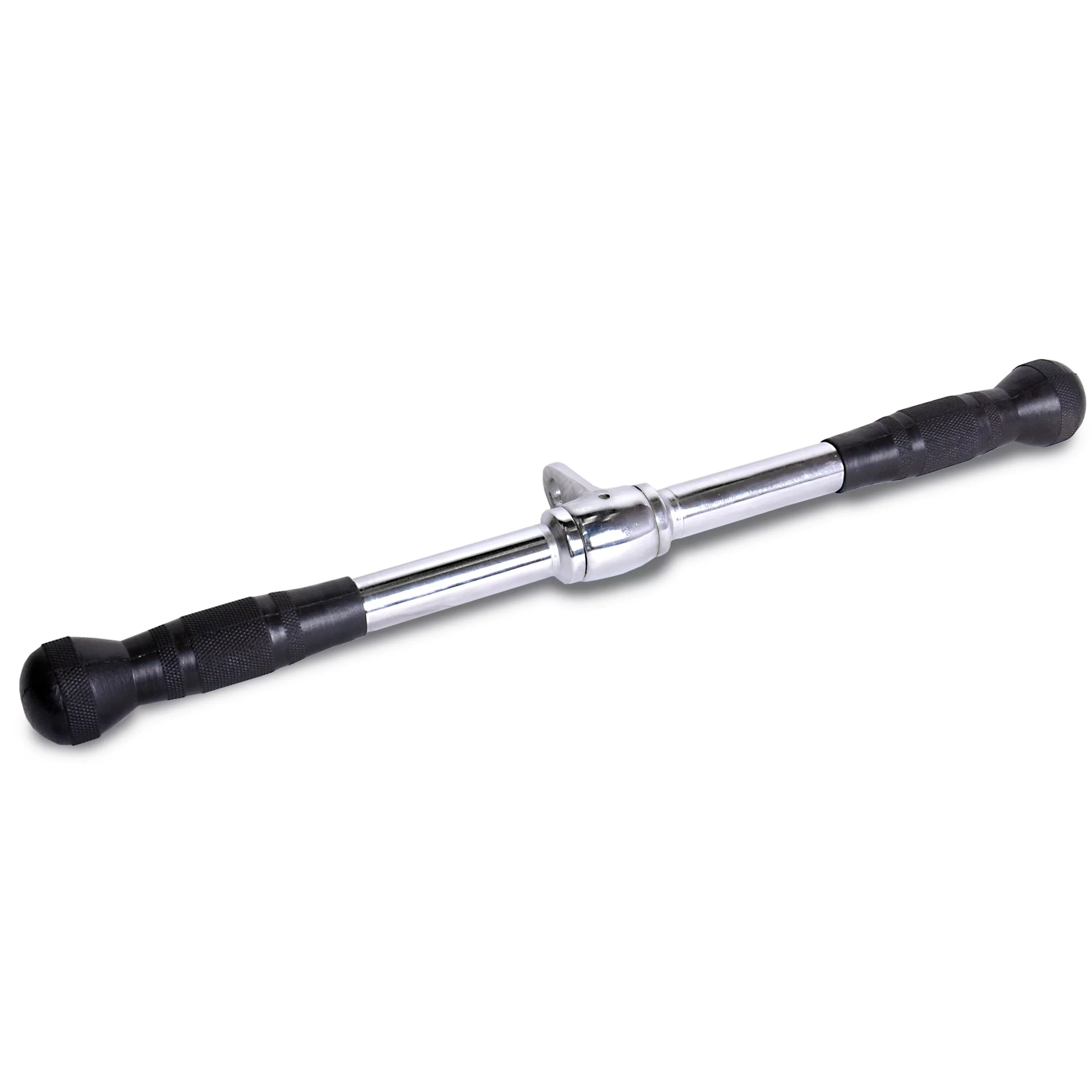 20" Rubber Bar with Cable Handgrips Deluxe CAP Straight Attachment