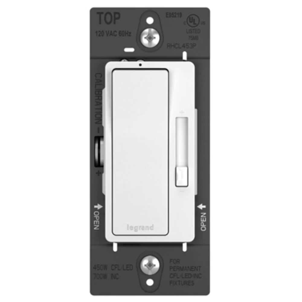 Single CFL/LED Pole/3-Way 450W, Dimmer, Legrand RHCL453PTCCCV6 Each Radiant