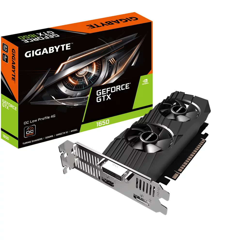 GDDR5 OC Low Graphics 1650 Profile Card 4 GTX GeForce GB Gigabyte NVIDIA 4G