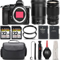 Cleaning Lens Battery + + + 24mm UV with 24-200mm Kit 64GB Version f/1.8 Storage Filter S + Case Backup + Nikon Mirrorless + VR International Lens f/4-6.3 - Z5