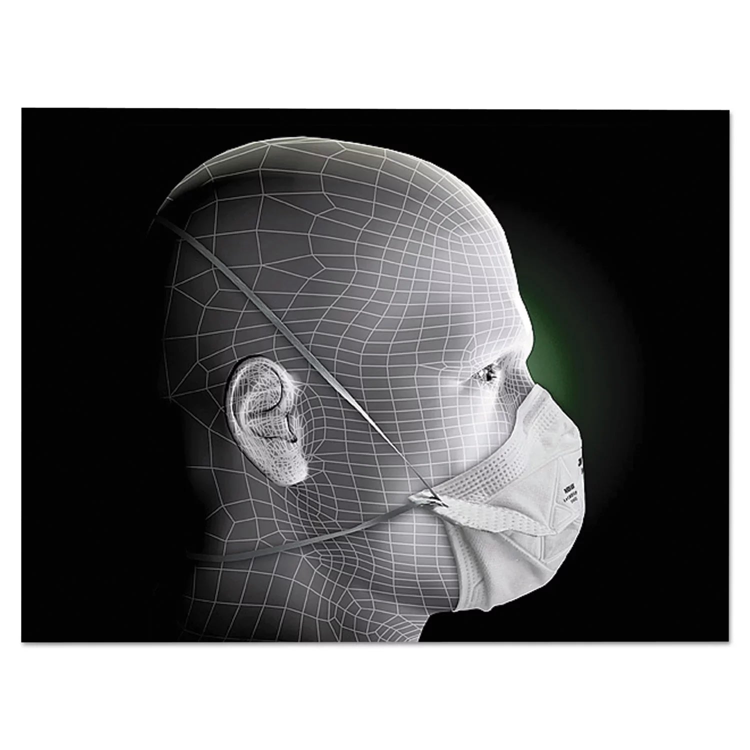 VFlex Respirator Particulate N95, 50/box Small, 3M -MMM9105S