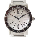 Boys New) Bulgari BBL33WSSD Winding (Like Automatic White Dial Watch Pre-Owned Shell BVLGARI