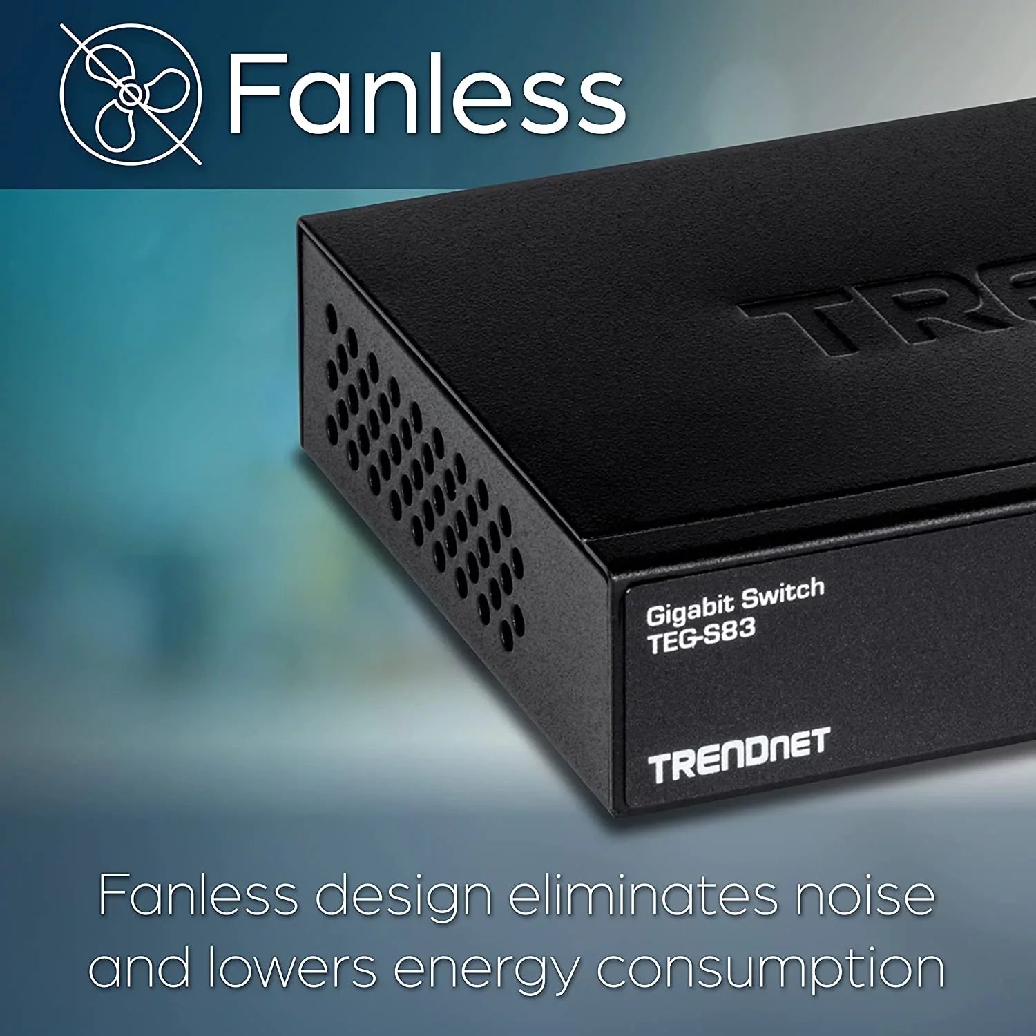 Switching Gigabit Switch, Gigabit TEG-S83, RJ-45 x Design, 8-Port 8 Fanless Desktop Ports, Capacity, 16Gbps