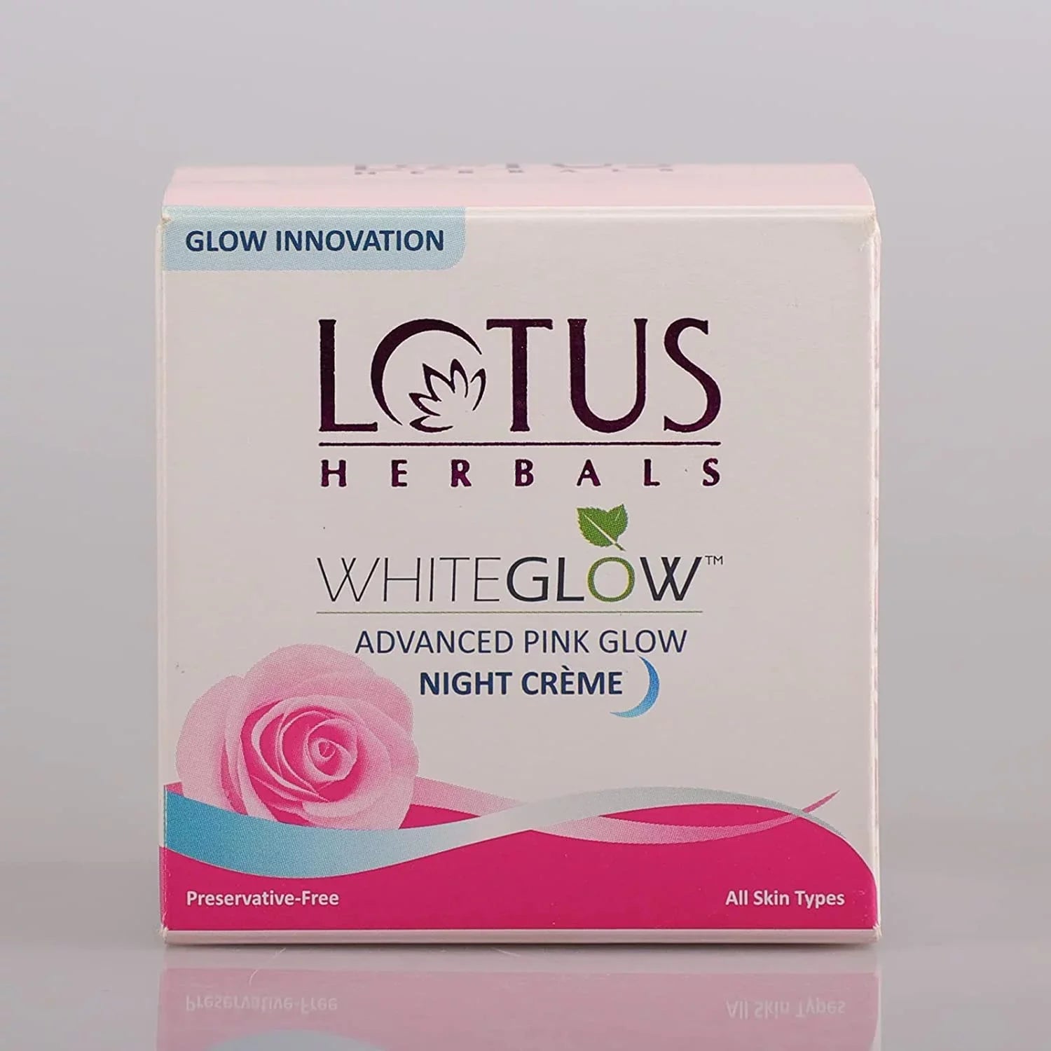Cream| Whiteglow Skin All For | Advanced Herbals Types Pink Lotus Night 50g Glow