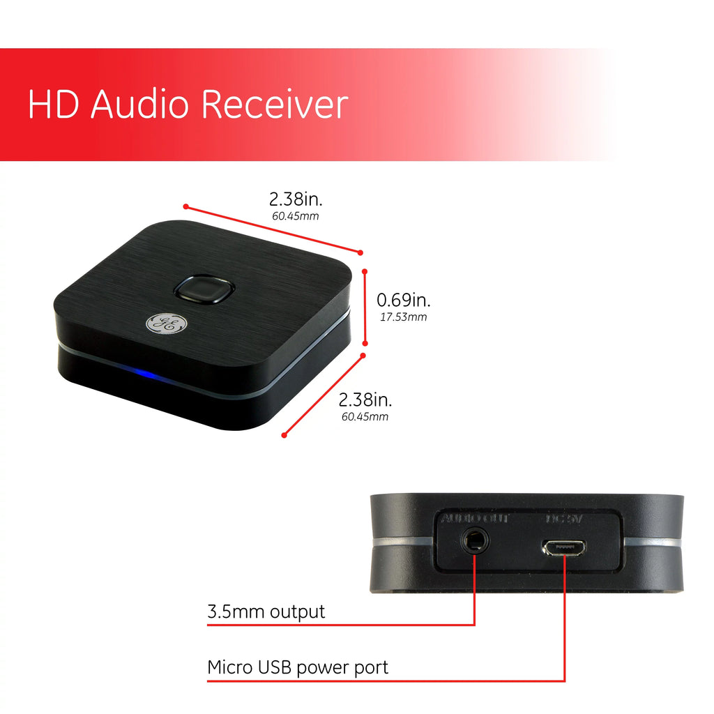 HD Bluetooth GE Receiver, Audio 33625