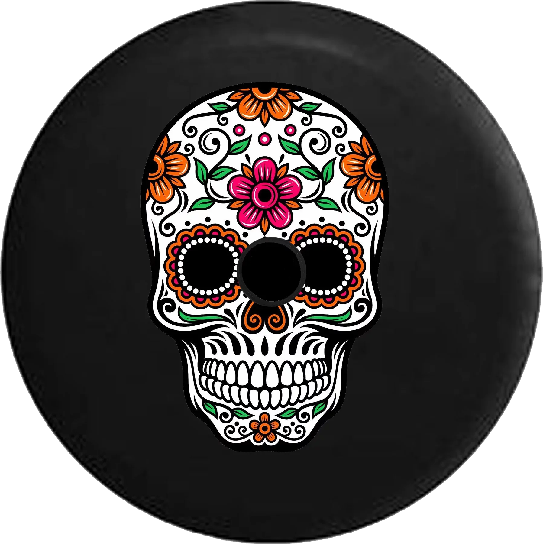 Backup Spare Camera 2019 JL Inch RV Green Jeep Pink Wrangler 33 Skull Sugar for Cover Tire Orange 2018