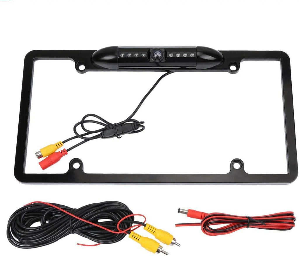 INEW960 for Camera Rearview Plate License INE-W960 Backup ALPINE Black Frame