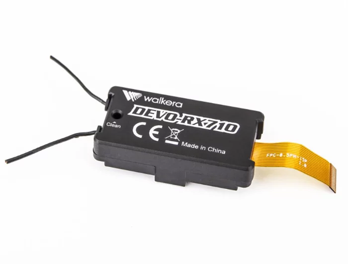 HobbyFlip DEVO-RX710 with RX Advanced Module Receiver 250-Z-18 Runner Walkera Runner 250 Compatible
