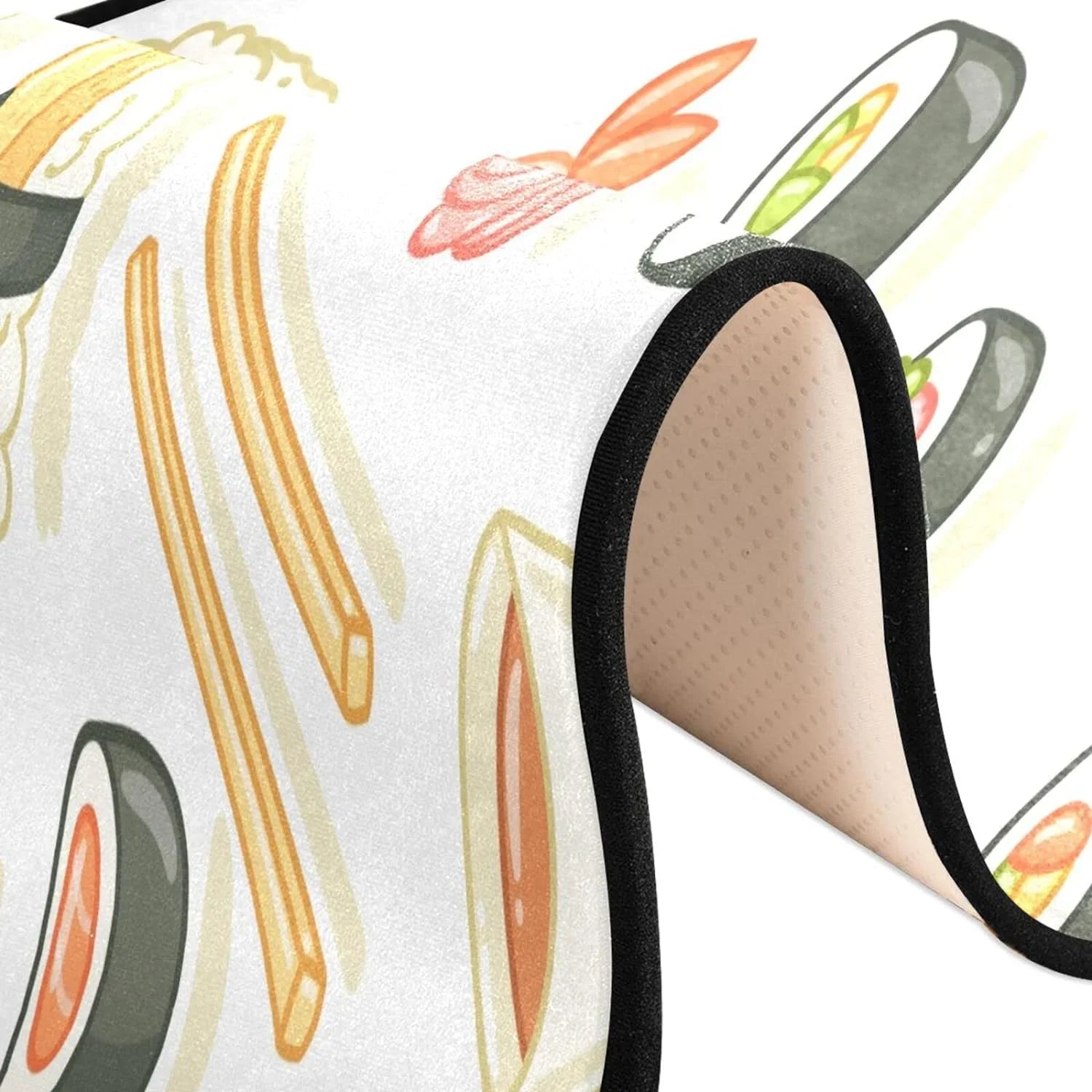 Kitchen Mat Non-Slip Bathroom Japanese Runner Home 24"x72" Washable Area Sushi Soft Decor - Rugs Entry Gifts for Floor Ultra Rug
