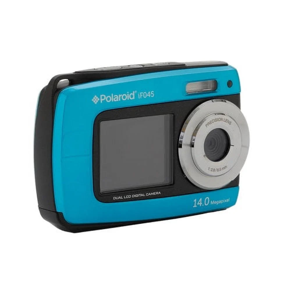 Camera IF045-BLUE Proof Water Dual Screen Polaroid