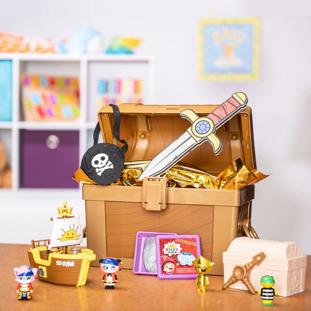 Mystery Micro Treasure Toy Ryan`s Ryans World Cap`n Chest