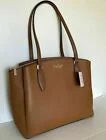 Leather Large WKRU6948 NWT Kate 3-Compartment Monet Brown Spade Tote $399